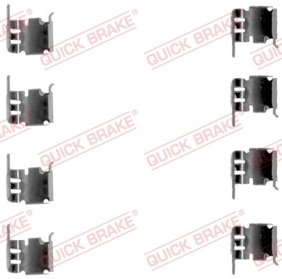 Accessory Kit, disc brake pad